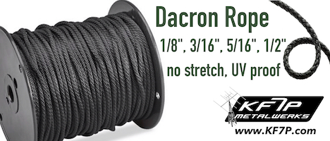 KF7P Metal Werks Dacron Rope