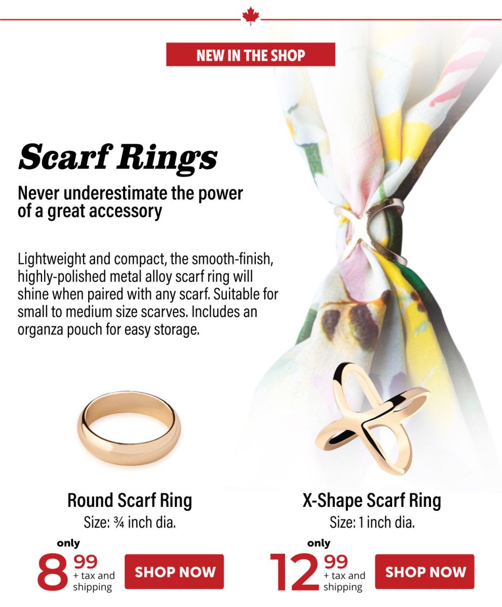 Scarf Rings