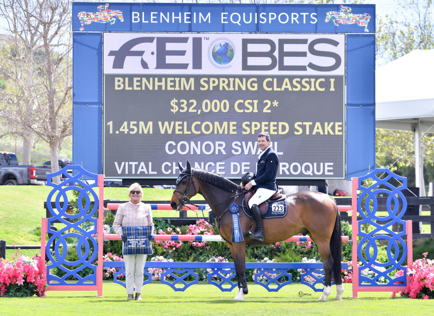 Conor Swail Speeds to Victory in $32,000 CSI2* Welcome Stake at Blenheim EquiSports 2 Vital ConorSwail XSR 0867 scaled