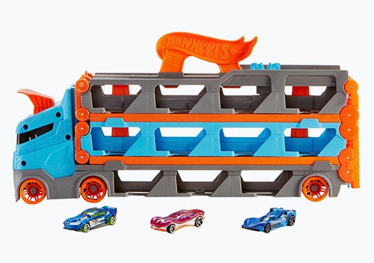 Rev up your imagination! Save on selected Hot Wheels Playsets 6 Hot Wheels City Speedway Hauler