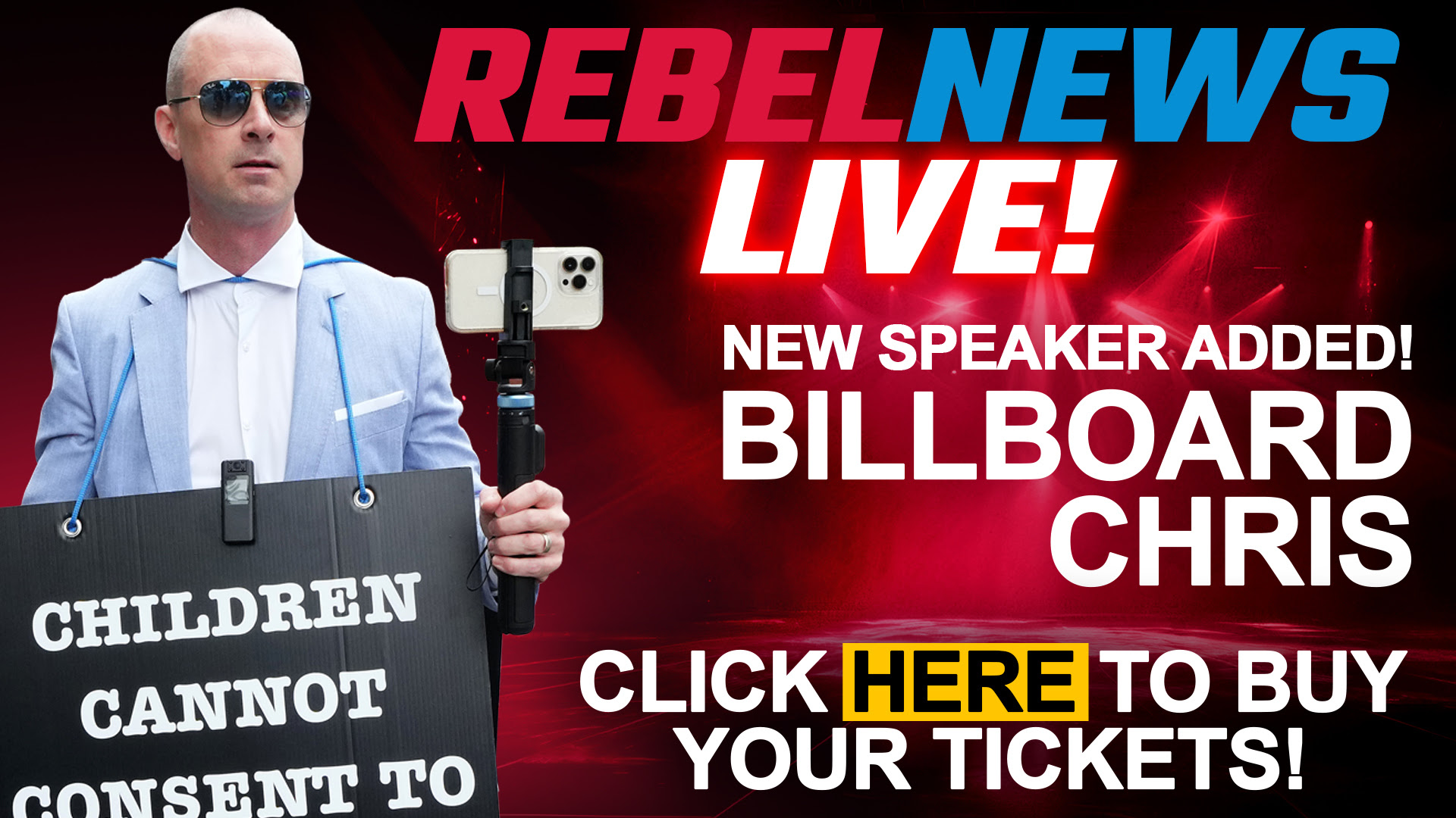 Rebel News LIVE! 2023 in Calgary