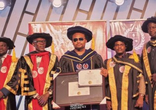 EeZee Tee 2024-01-11 at 15.53.26 EeZee Tee Gets Doctorate Degree From Myles University