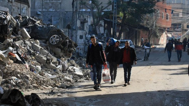 La distruzione a Gaza (Reuters)