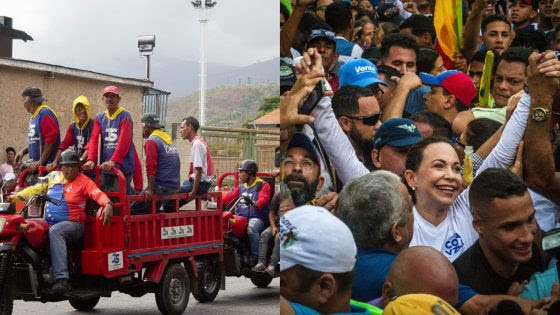 Chavismo apuesta al “voto por acarreo” mientras la oposición busca la “voluntad espontánea” para el 28J