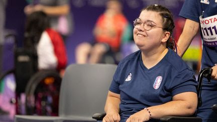 Paralympiques 2024 : 'Je n'aimais pas la boccia, on m'a appâtée avec du chocolat', raconte la médaillée d'or Aurélie Aubert