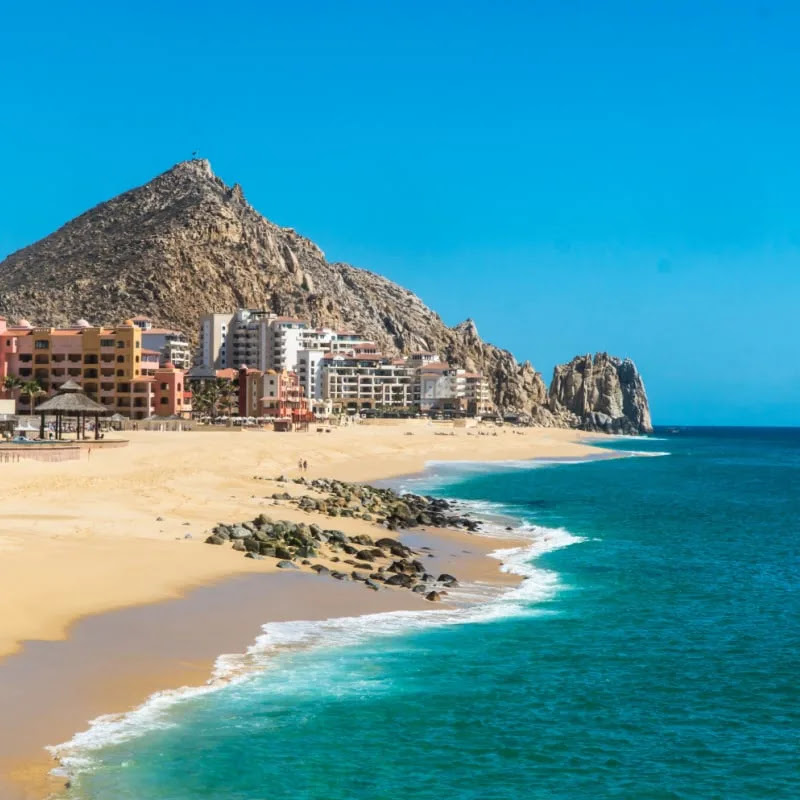 Beautiful Beach In Los Cabos, Mexico, Latin America