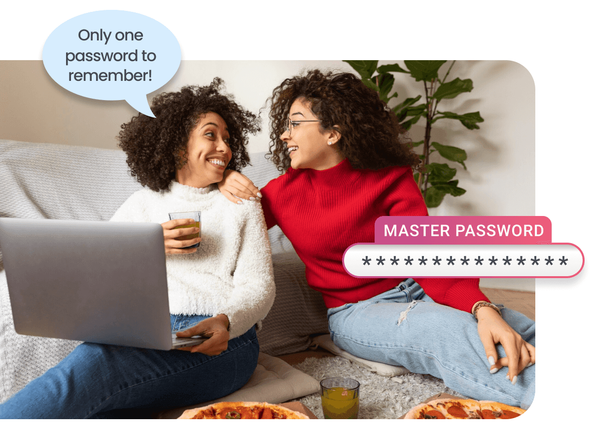 Remember 1 Master password