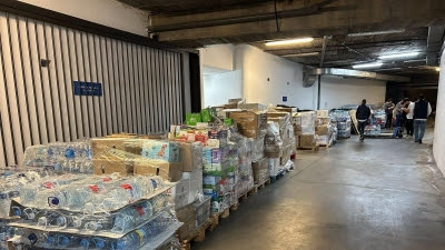 Temporal.- Pozuelo reúne en los tres primeros días de recogida más de 60 toneladas de productos para los afectados