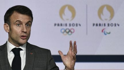 JO de Paris 2024 : 'On verra tous pourquoi cela valait la peine', promet Emmanuel Macron à trois jours de la cérémonie d'ouverture