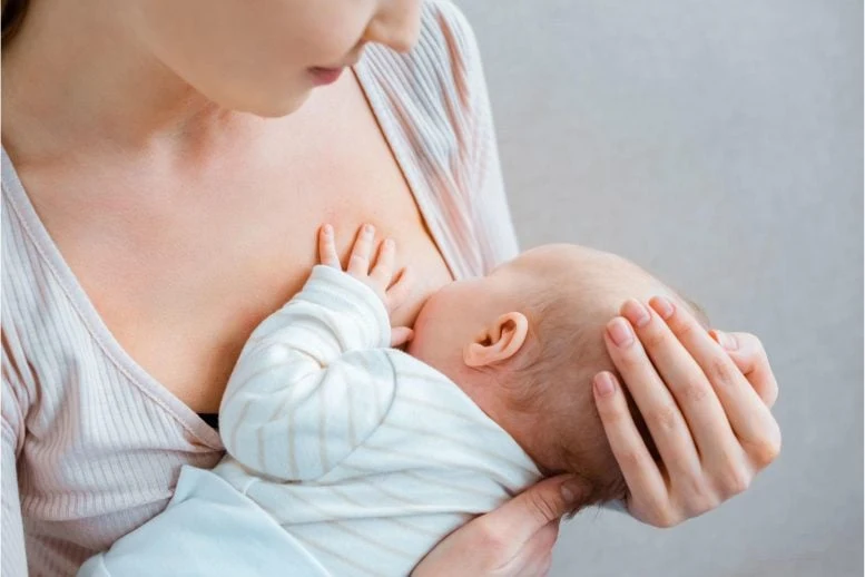 Young Woman Breastfeeding