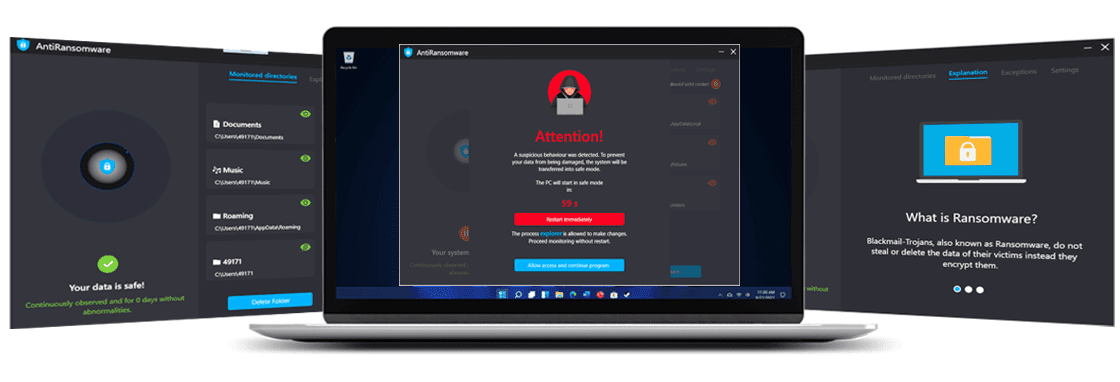 AntiRansomware 2024 Features
