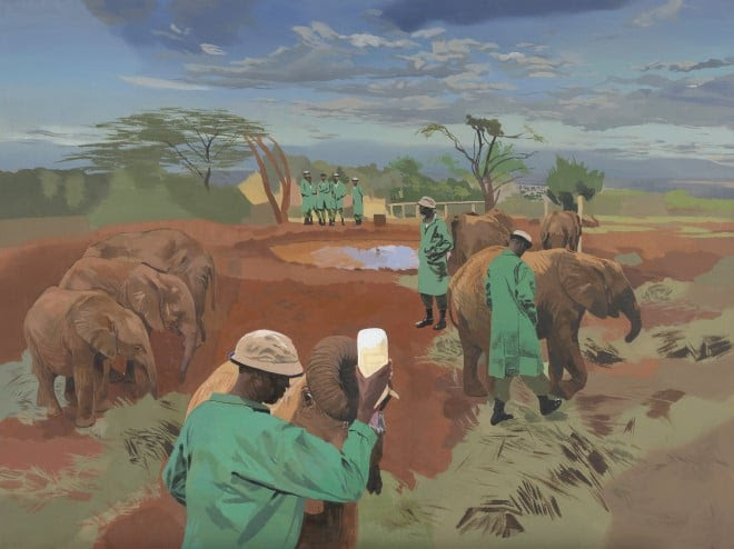 Phillip Butah, Elephant Sanctuary, 2023