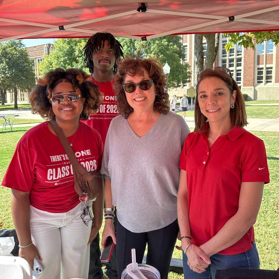 OUPI students and faculty members on campus