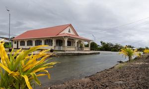 El aumento del nivel del mar afecta a los países insulares como Samoa. 