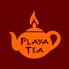 logo with the words: playatea