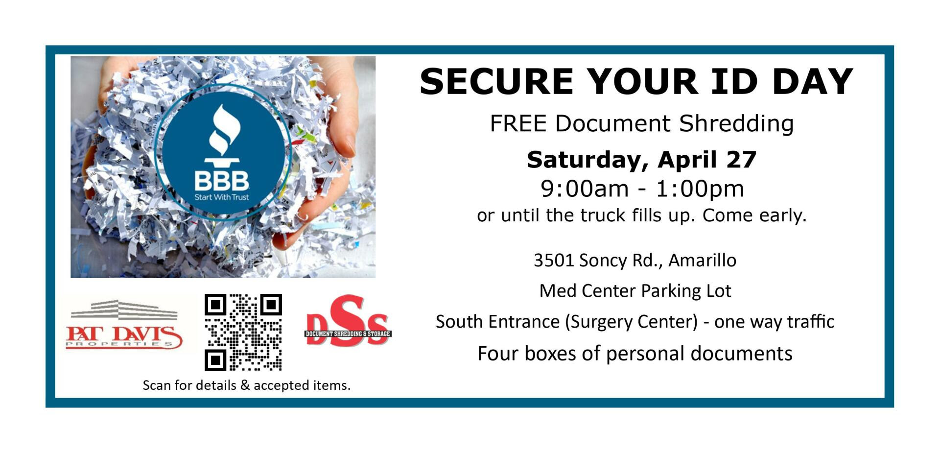 Secure Your ID Day @ Secure Your ID Day | Amarillo | Texas | United States