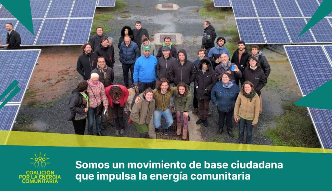 Formamos parte de la Coalición por la Energía Comunitaria