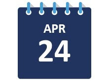 April 24 Calendar Page