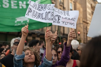 La medida se oficializará, y llega luego de la masiva marcha en defensa del financiamiento a las universidades (Jaime Olivos)