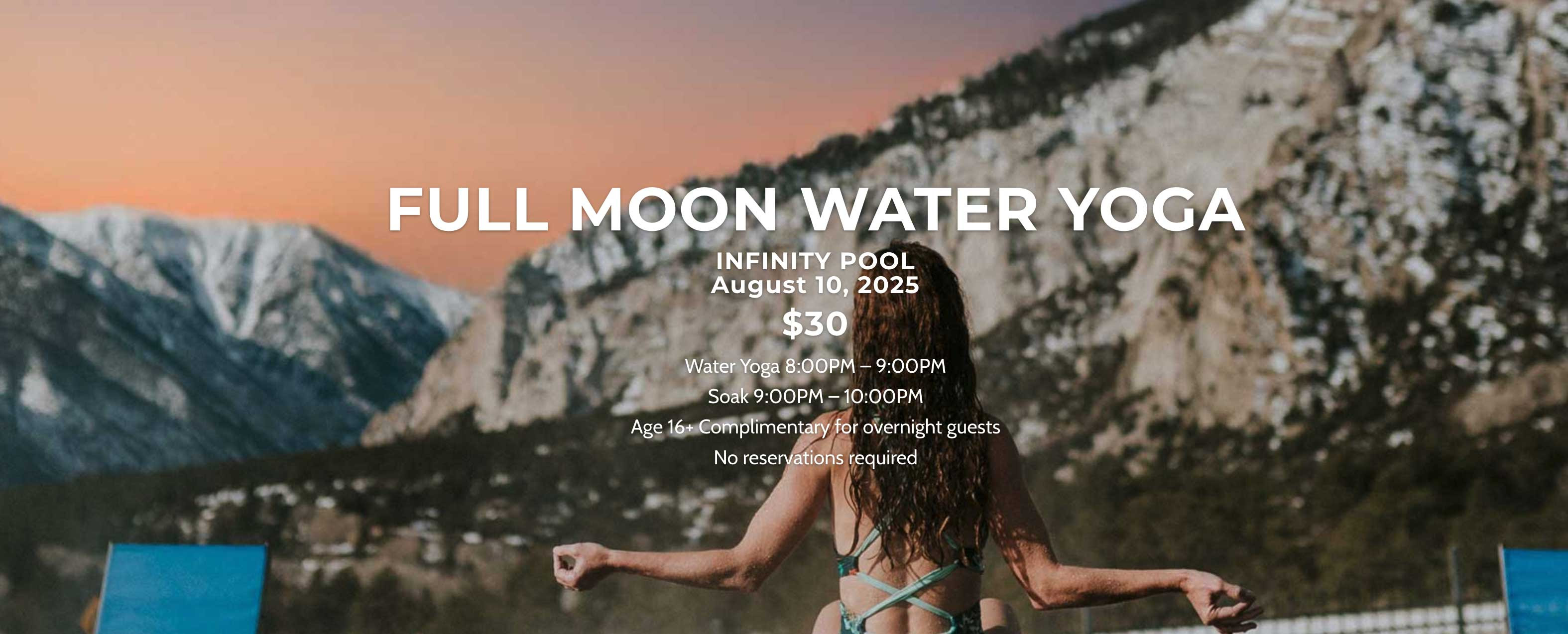 Full Moon Water Yoga