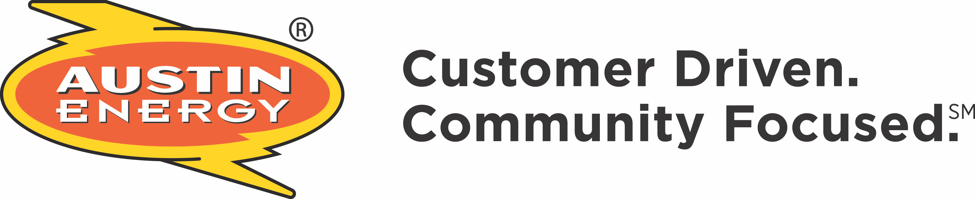 Austin Energy logo: Customer Driven. Community Focused