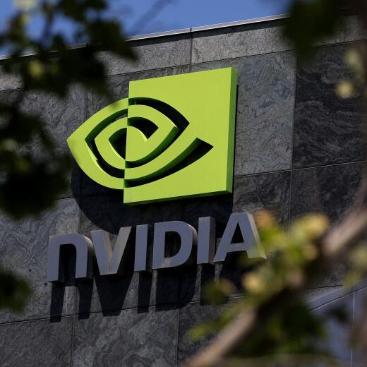 (FILES) The Nvidia headquarters on May 21, 2024 in Santa Clara, California. Nvidia edged ahead of other tech companies on June 18, 2024, to become the world's most valuable publicly traded company in the latest sign of the might of artificial intelligence. The chip company, which has enjoyed a monumental ascent over the last 18 months amid enthusiasm over generative AI, jumped 3.4 percent near 1725 GMT, giving it a market capitalization of about $3.3 trillion, slightly ahead of Microsoft and Apple. (Photo by JUSTIN SULLIVAN / GETTY IMAGES NORTH AMERICA / AFP)