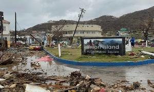 El huracán Beryl ha causado estragos en Union Island, en San Vicente y las Granadinas.