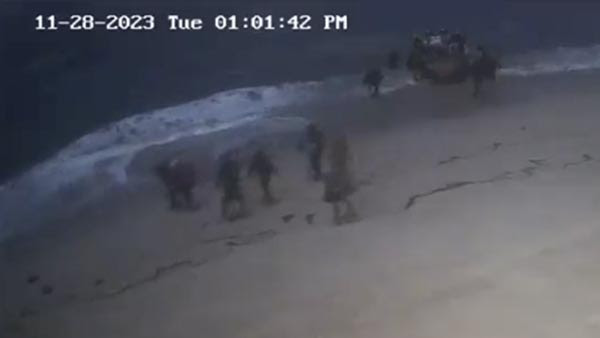 Large Group of Illegal Aliens Storm Malibu Beach Near Barbra Streisand’s $100M Oceanfront Mansion