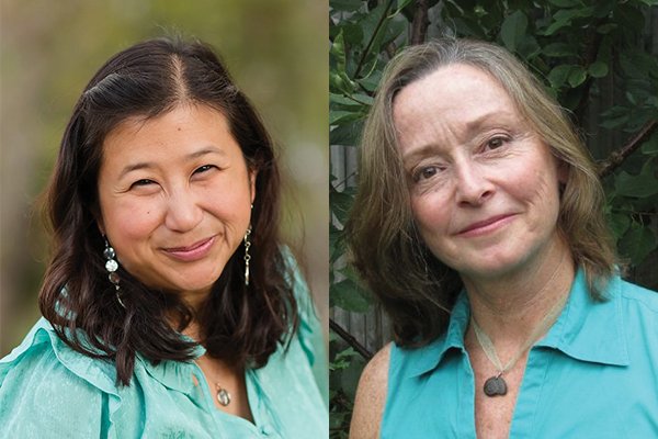 Two authors, Dorcas Cheng-Tozun and Trish O'Kane