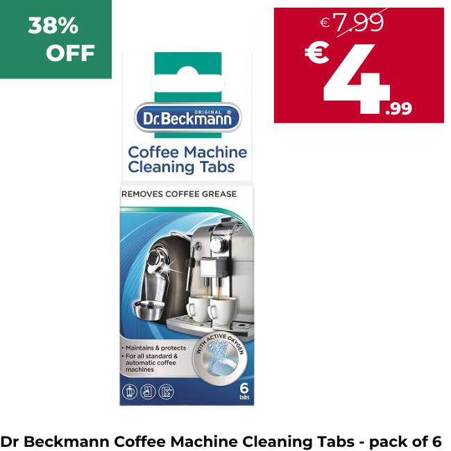 Dr Beckmann Coffee Machine Cleaning Tabs - pack of 6