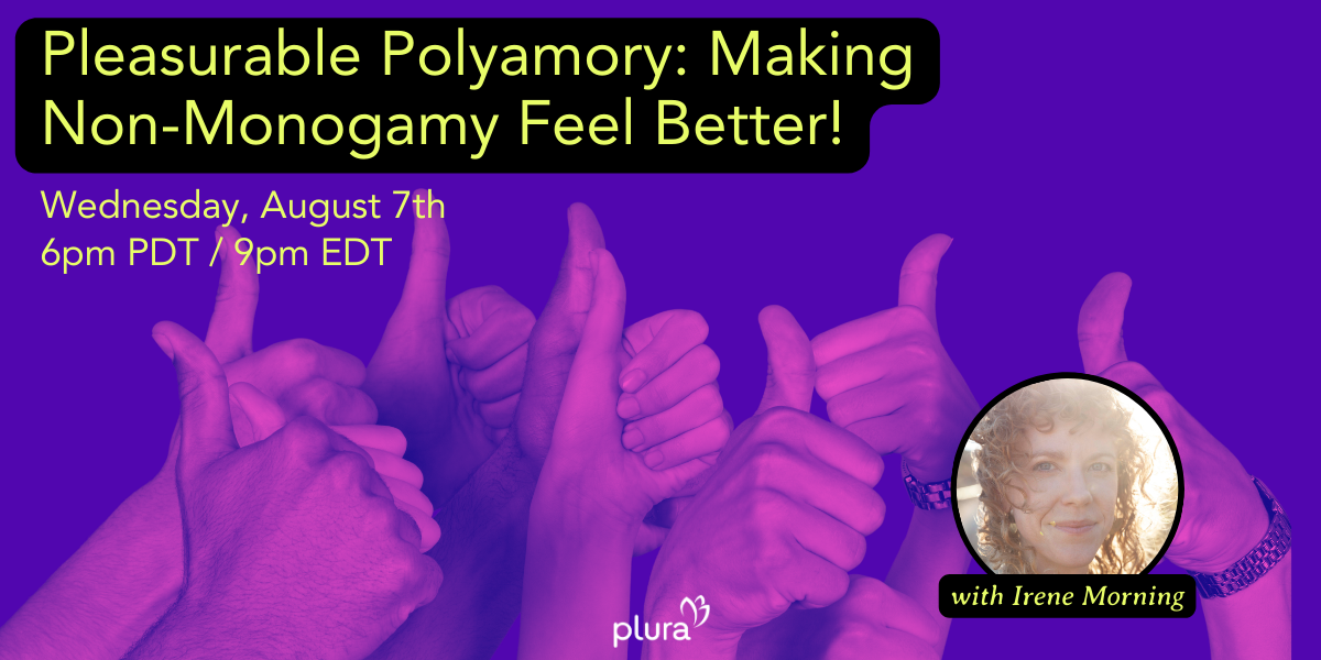 workshop flier: pleasurable polyamory