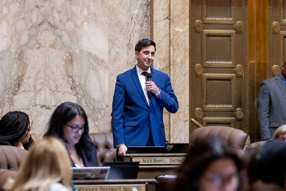 Ramel speaking on House floor 2024