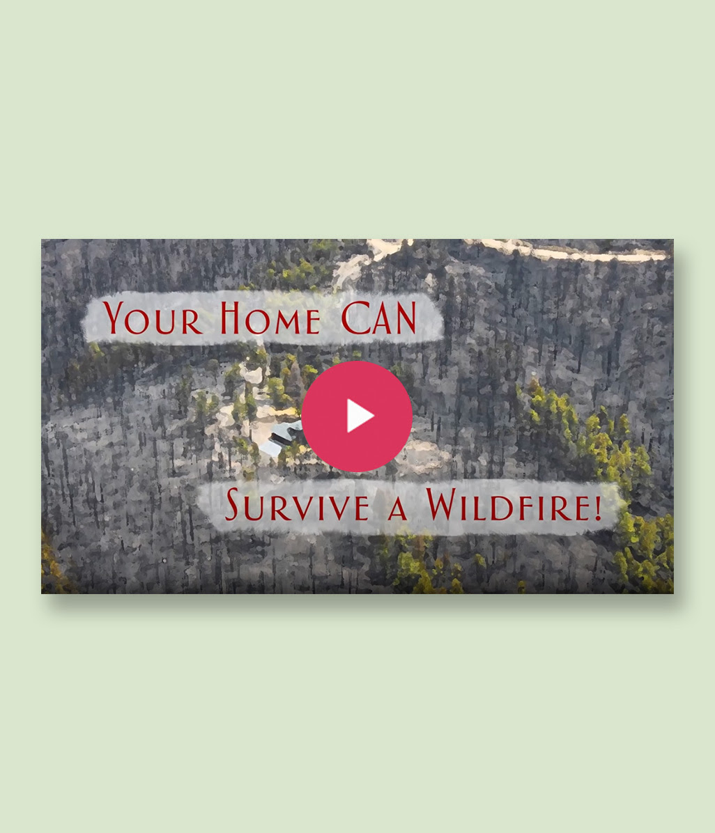 Video: Your Home Can Survive a Wildfire