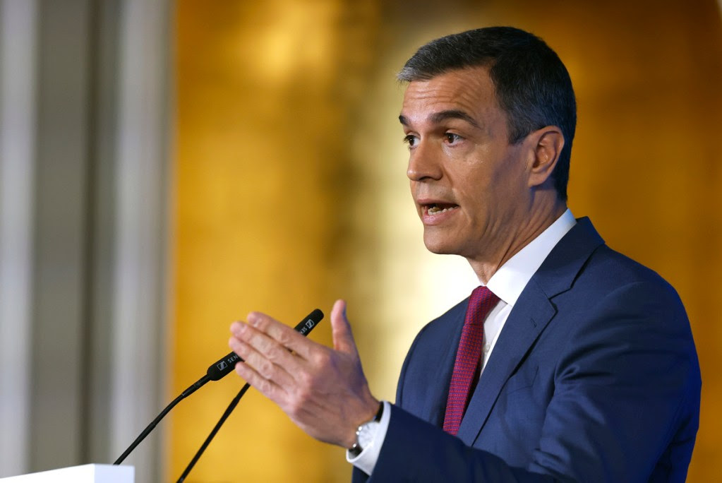 El presidente del Gobierno, Pedro Sánchez interviene en el foro económico CREO 2024