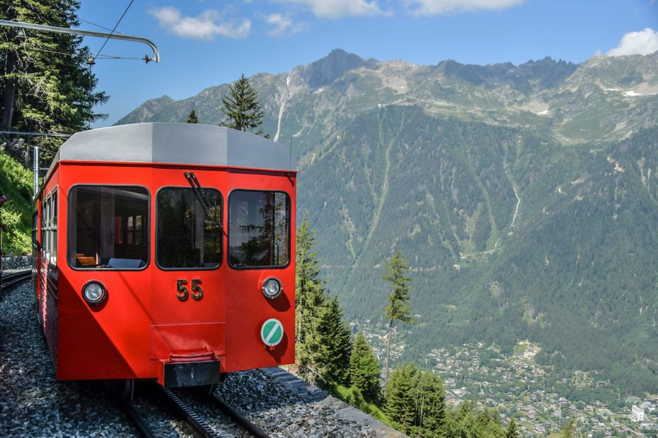 Le train du Montenvers à Chamonix désormais exploité par le département est gratuit jusqu'au 3 novembre