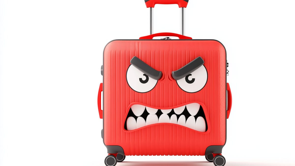 Angry luggage