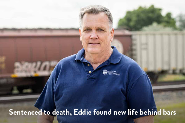 Your gift to provide Bibles can help prisoners like Eddie once was. Today he serves with Prison Fellowship, sharing the transforming love of Jesus with incarcerated men.