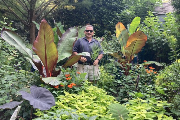 Dan Benarcik at Chanticleer Garden