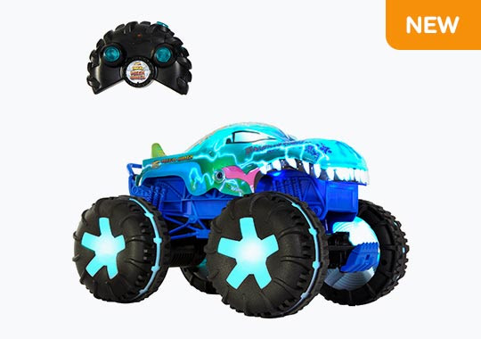 Hot Wheels 1-15 Radio Control Monster Trucks Mega Wrex Alive Vehicle