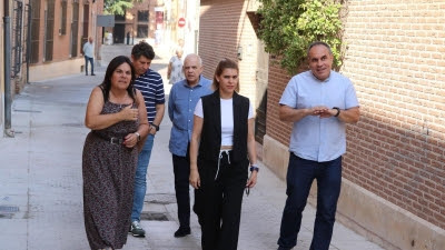 Alcalá.- El Ayuntamiento invierte 400.000 euros en las obras de mejora de la calle Cardenal Tenorio