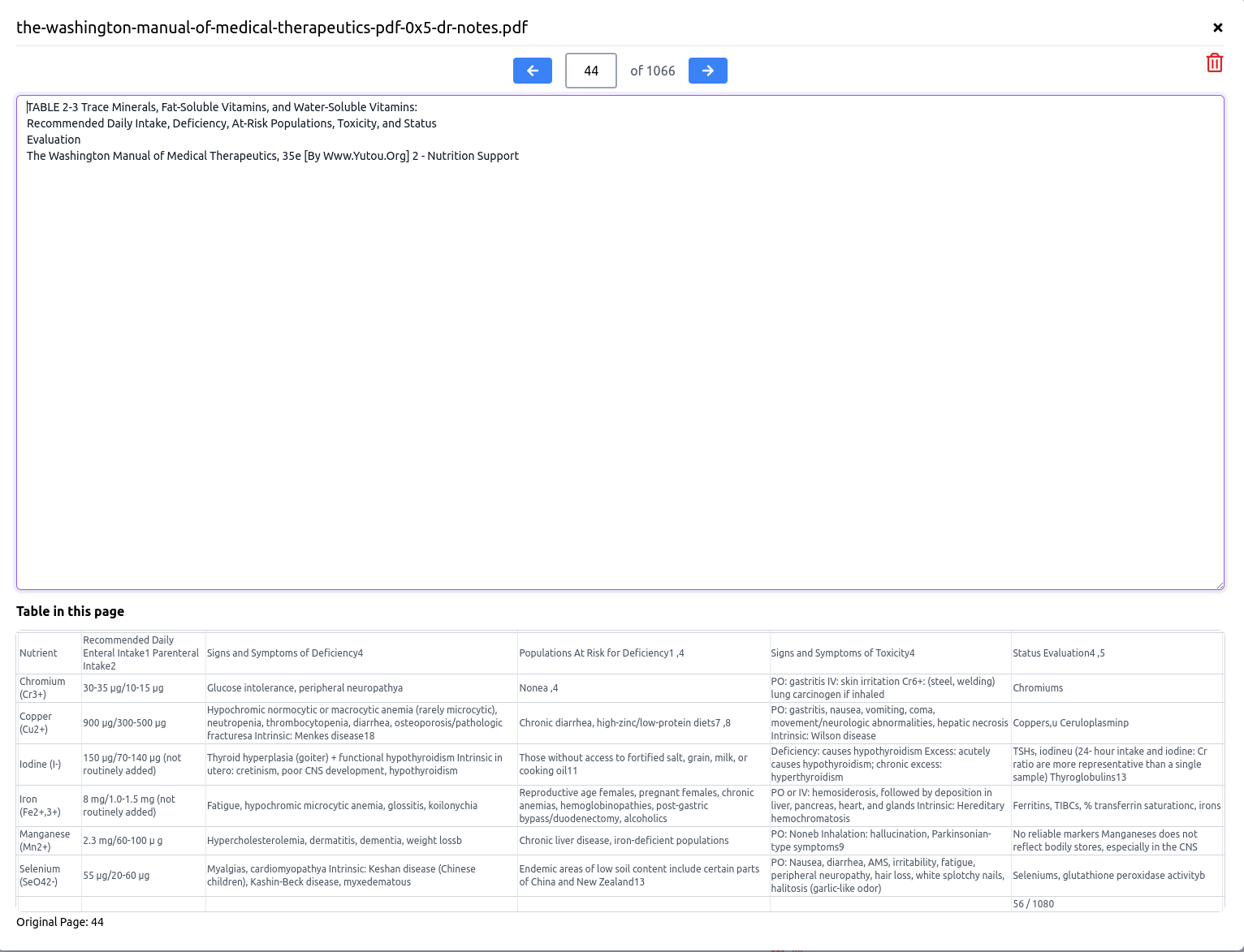 Chat Data PDFs parsing