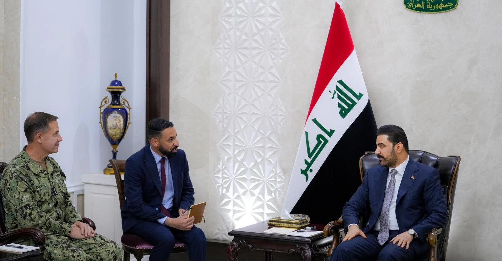 Al-Zaidi to CENTCOM commander: By October, Iraq will be free of any foreign military presence.