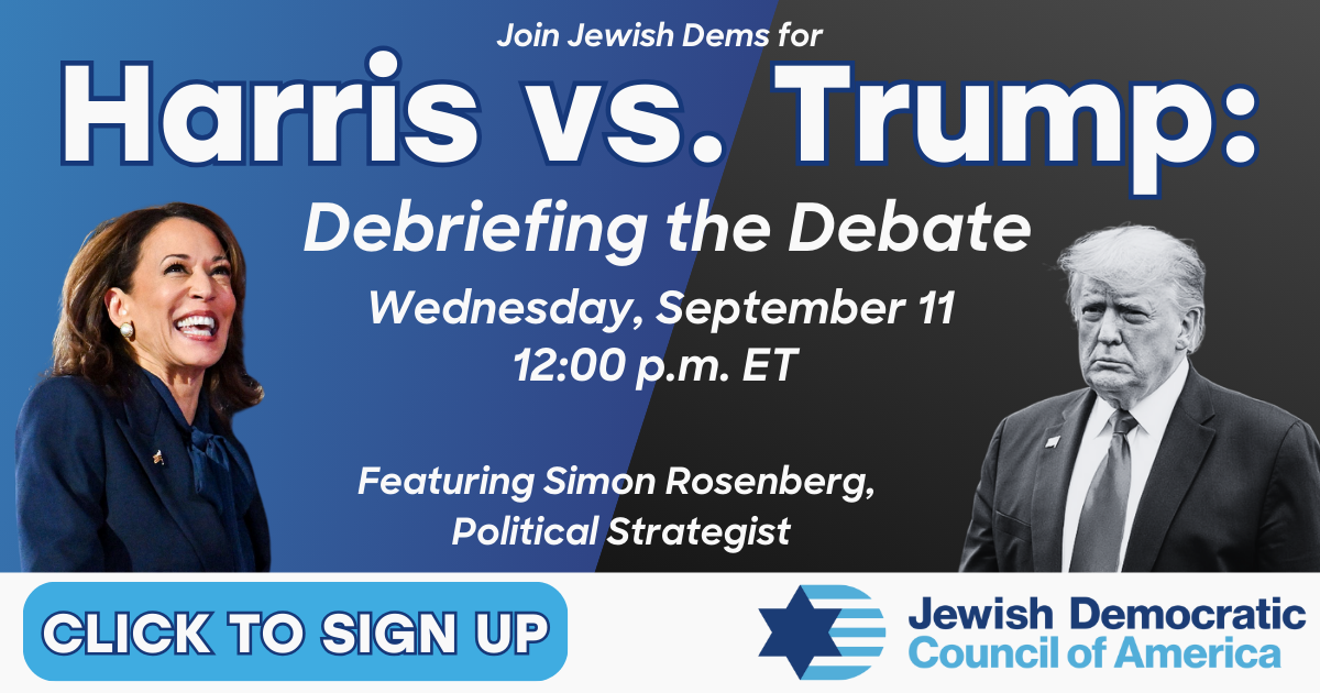 Harris vs. Trump: Debriefing the Debate. Click to sign up.