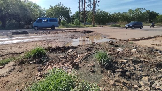 Sector La Fortaleza de Maracaibo cumple un año intransitable por obra inconclusa de Hidrolago