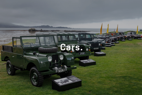 Off-Road Queen :: The Land Rovers of Elizabeth II at Pebble Beach