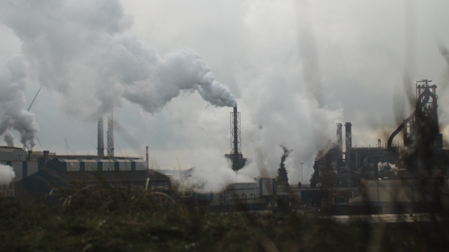 Tata Steel stoot giftige stoffen uit en dat is goed te zien