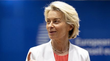 Les dirigeants des Etats membres de l'UE se mettent d'accord pour reconduire Ursula von der Leyen à la tête de la Commission européenne