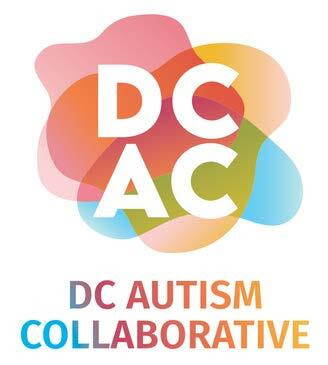 DC Autism Collaborative Logo. White letters say