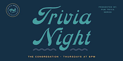 Thursday Trivia Night @ The Congregation Detroit primary image