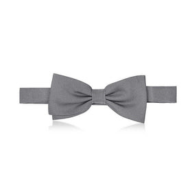 Blue Woven Silk Pre-tied Bow Tie